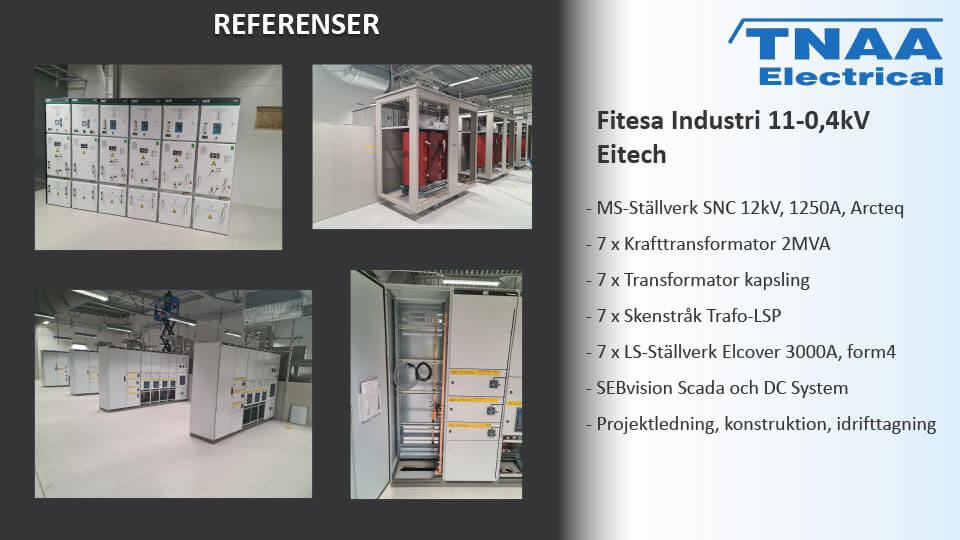 Fitesa Industri 11-0,4kV, Eitech.